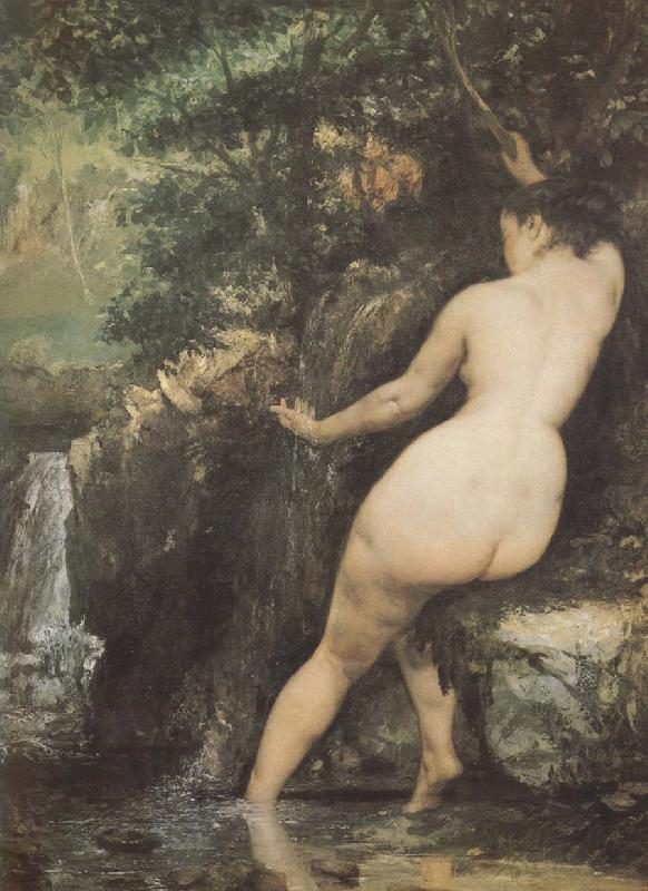 Gustave Courbet Bather oil painting image